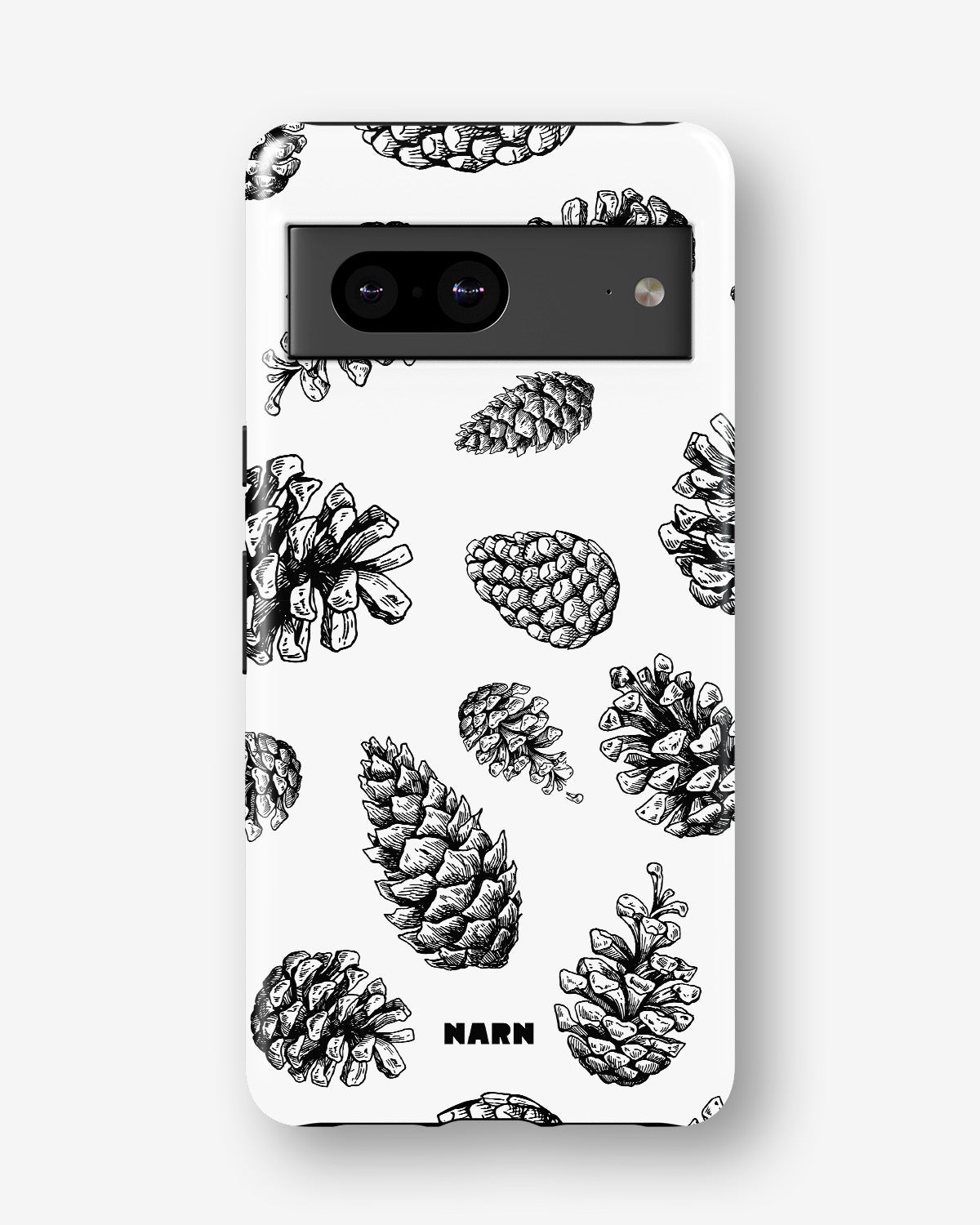 Google Pixel 8 Tough Case – Pine Cones - View 1