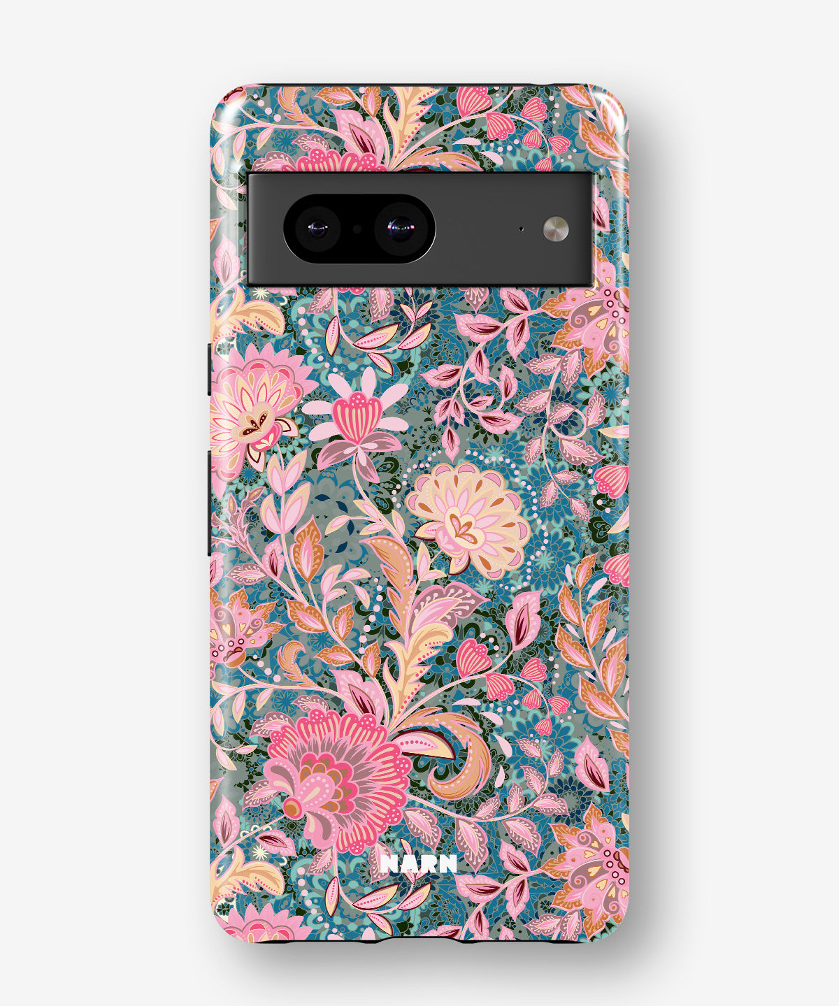 Google Pixel 8 Tough Case – Fantasy Flowers - View 1