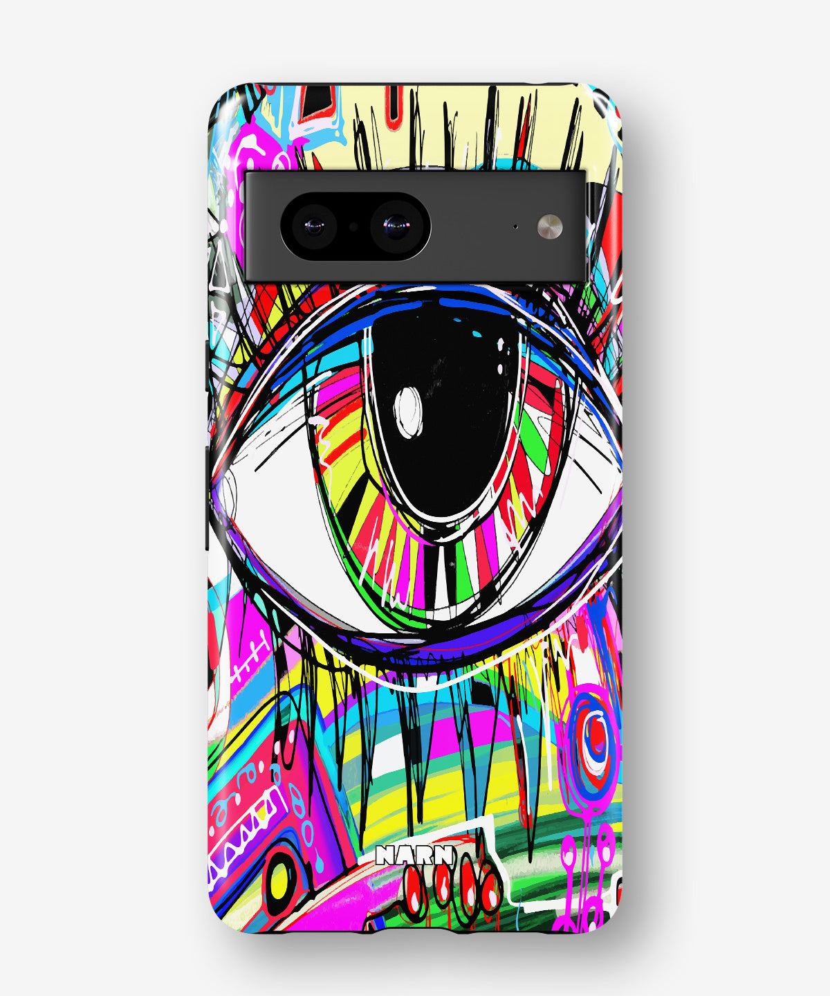 Google Pixel 8 Tough Case – Abstract Eye - View 1