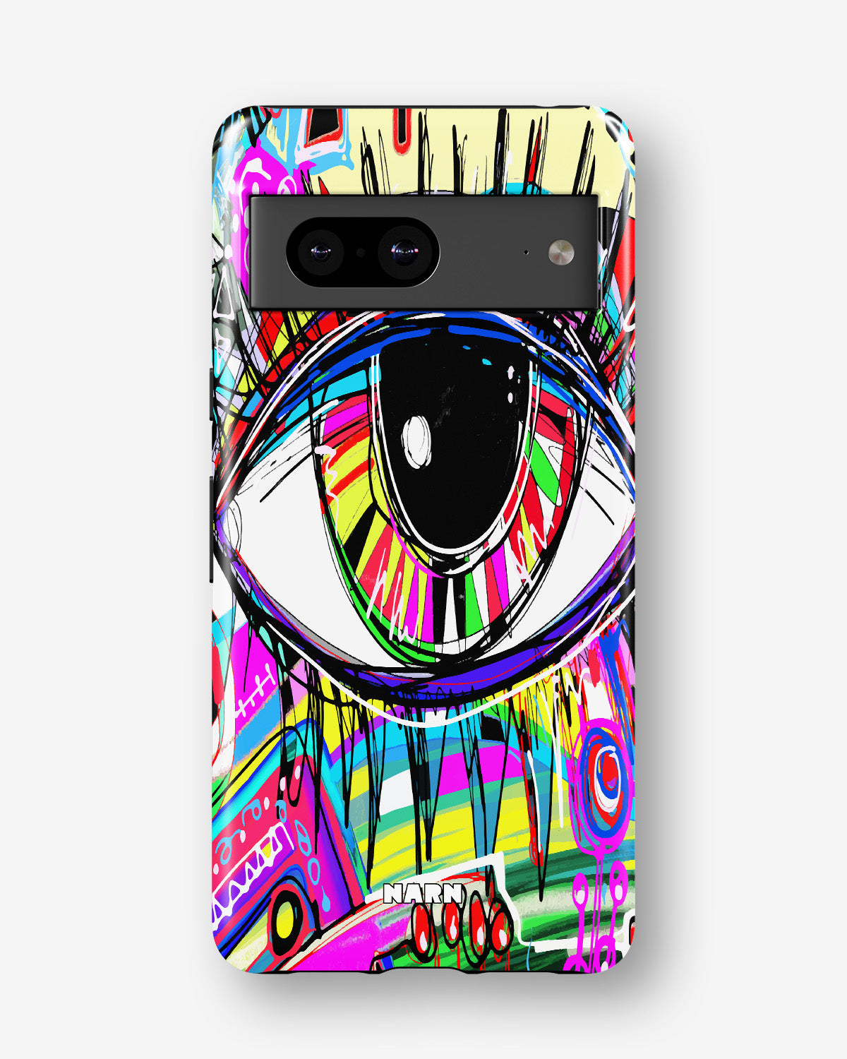 Google Pixel 8 Tough Case – Abstract Eye - View 1