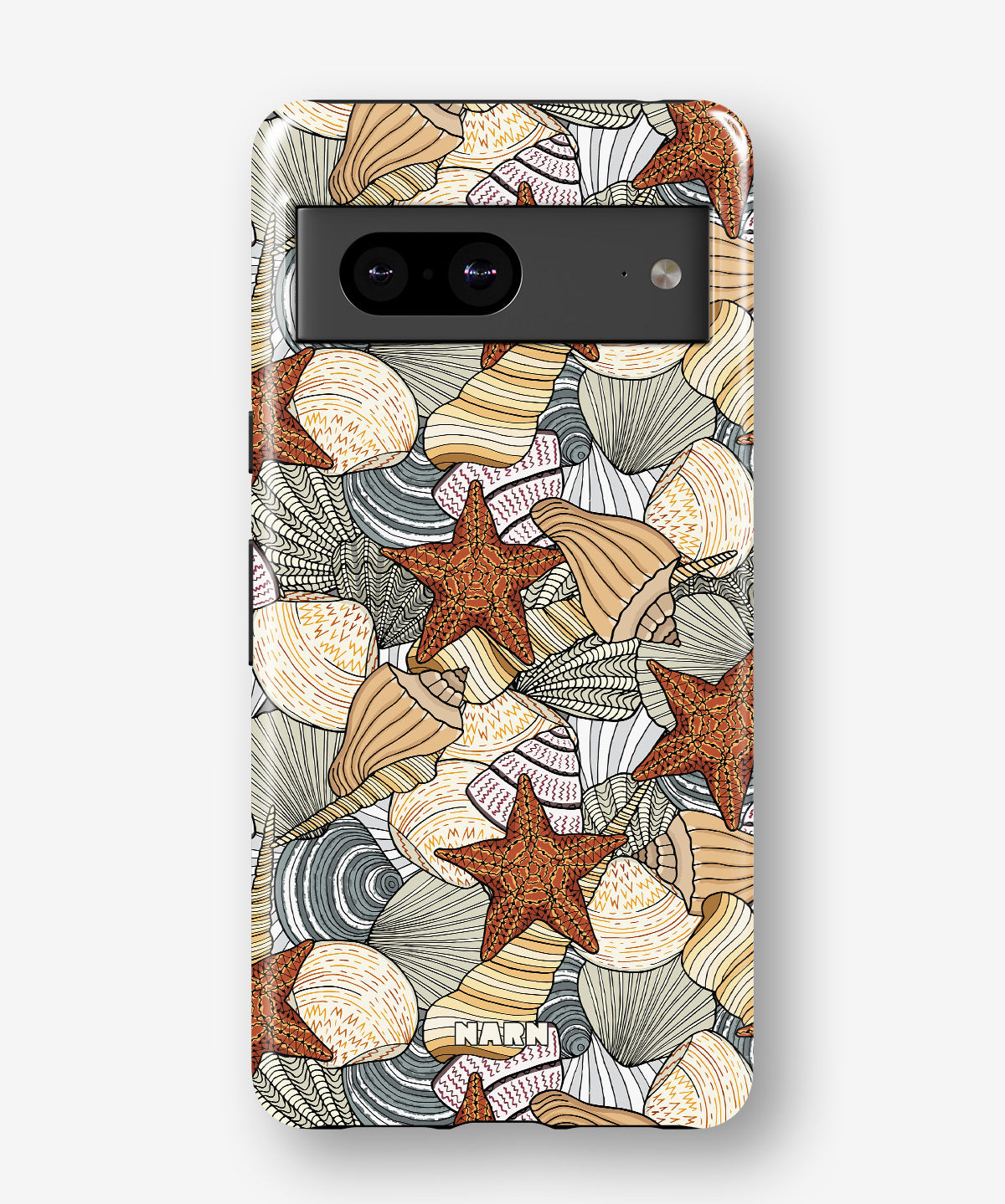 Google Pixel 8 Tough Case – Sea Shells - View 1