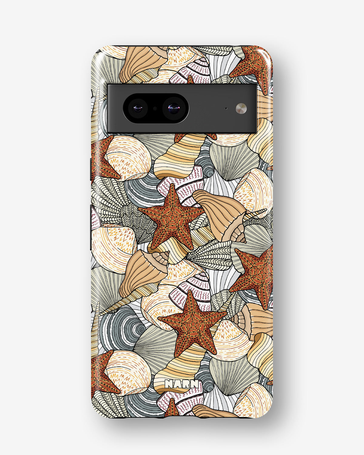 Google Pixel 8 Tough Case – Sea Shells - View 1
