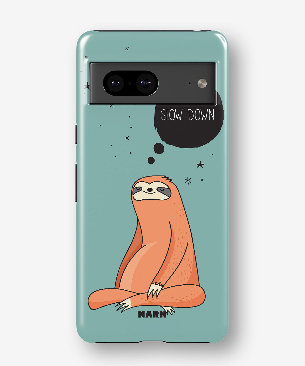 Google Pixel 8 Tough Case – Slow Down Sloth - View 1