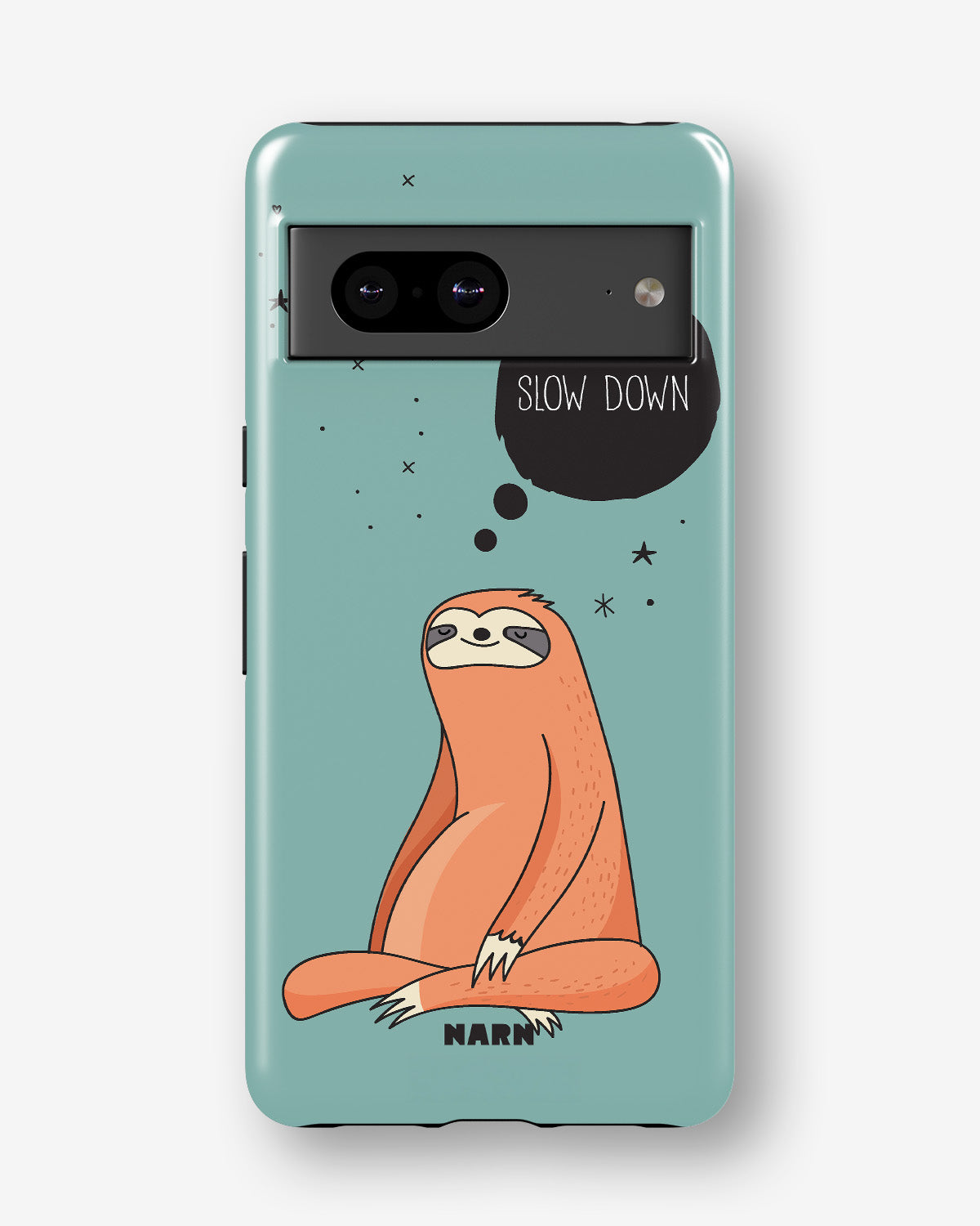Google Pixel 8 Tough Case – Slow Down Sloth - View 1