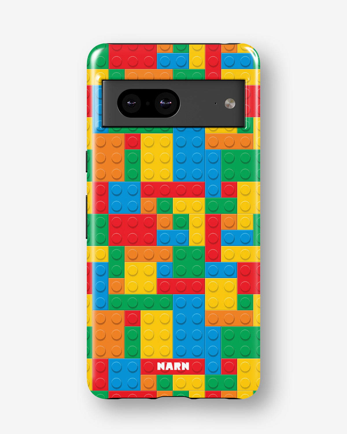 Google Pixel 8 Tough Case – Building Bricks - View 1