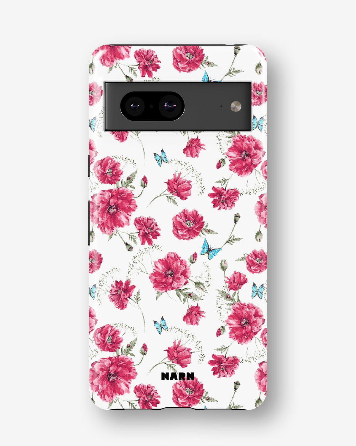 Google Pixel 8 Tough Case – Poppies in Bloom - View 1