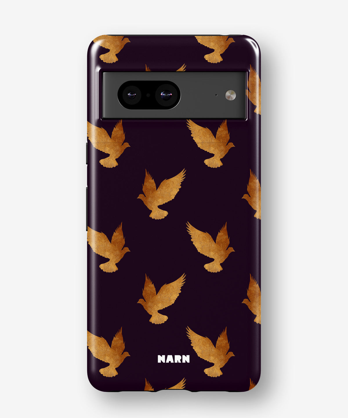 Google Pixel 8 Tough Case – Royal Doves - View 1