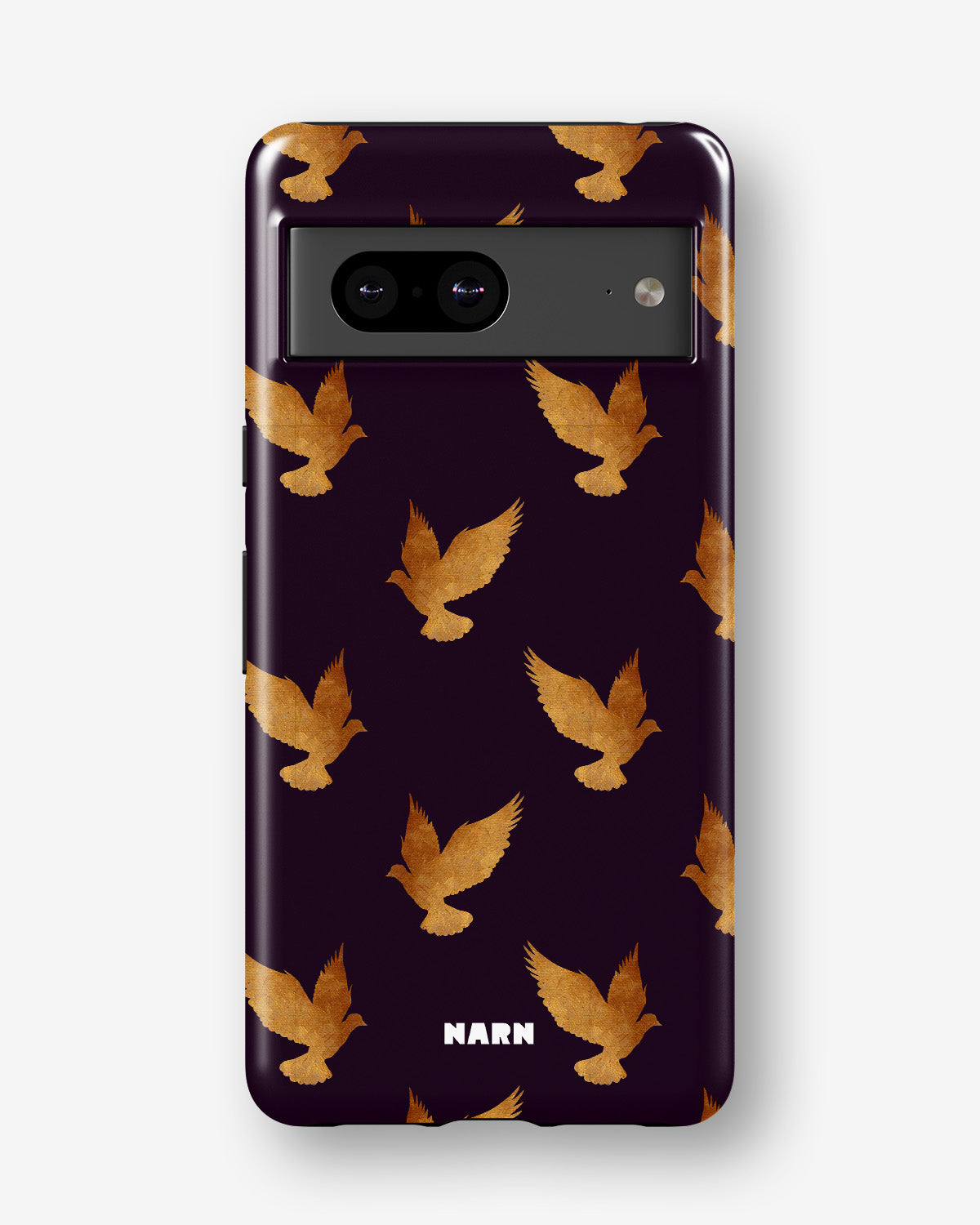 Google Pixel 8 Tough Case – Royal Doves - View 1