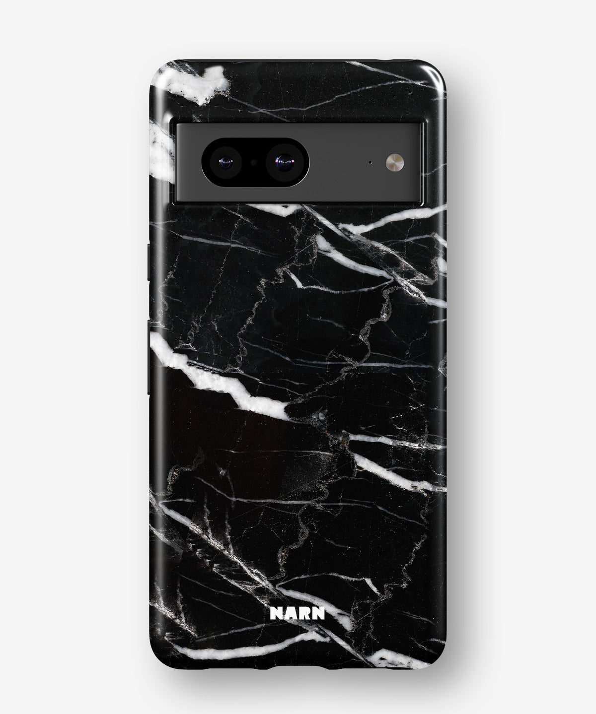 Google Pixel 8 Tough Case – Black Marble - View 1