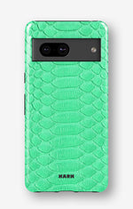 Google Pixel 8 Tough Case – Turquoise Snake - View 1