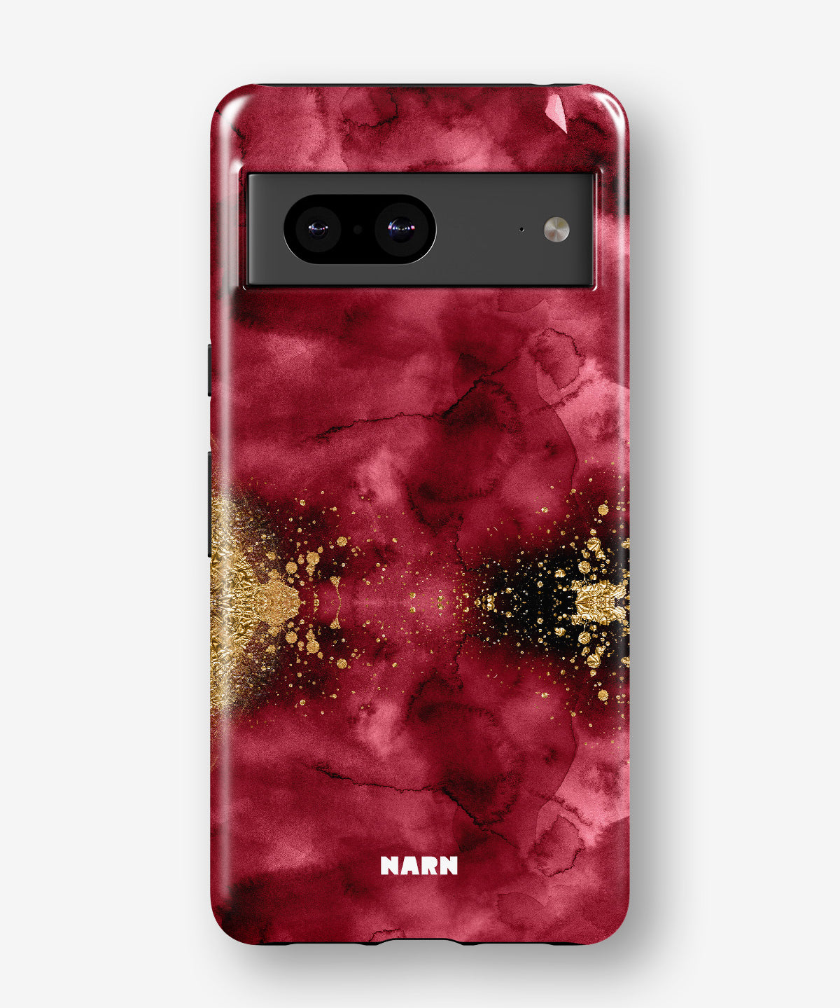 Google Pixel 8 Tough Case – Burgendy Shimmer - View 1