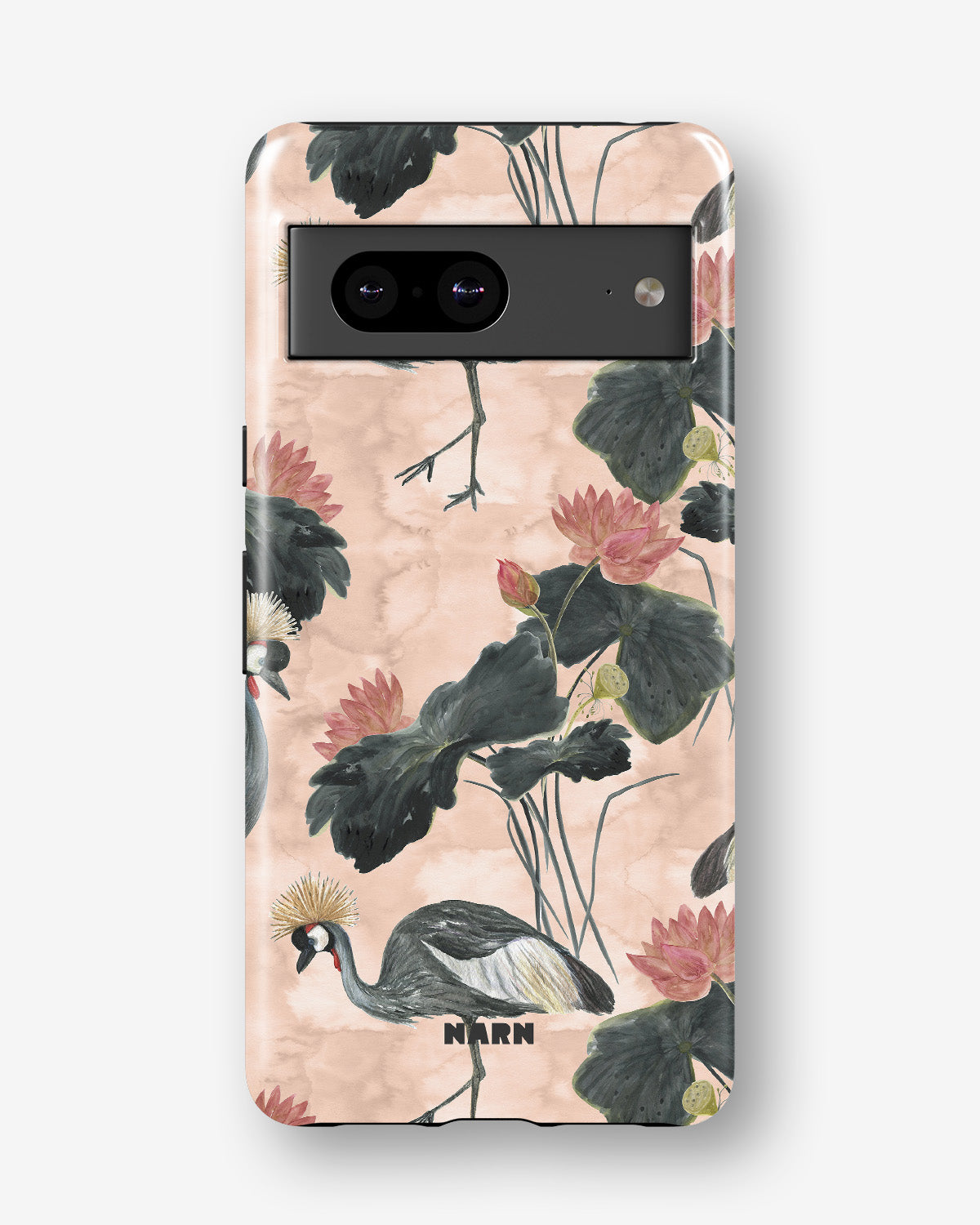 Google Pixel 8 Tough Case – Crowned Bird - View 1