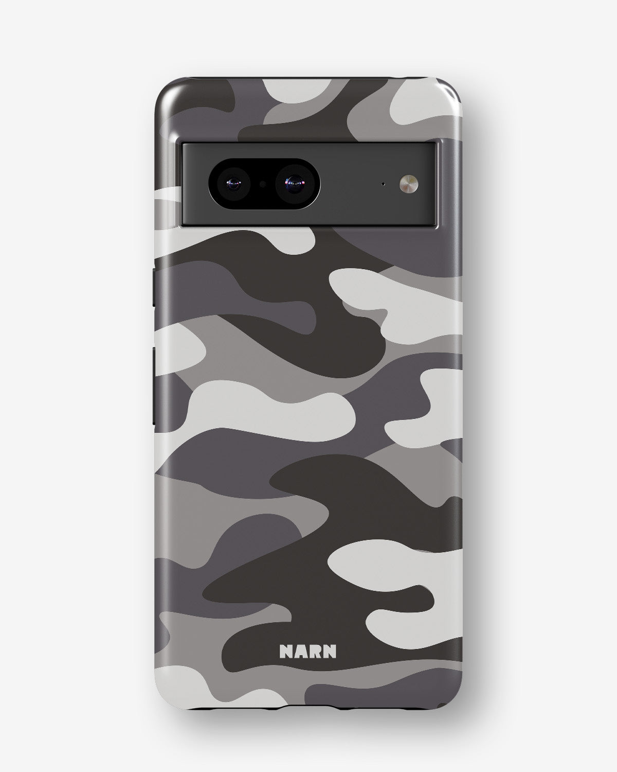 Google Pixel 8 Tough Case – Grey Camo - View 1