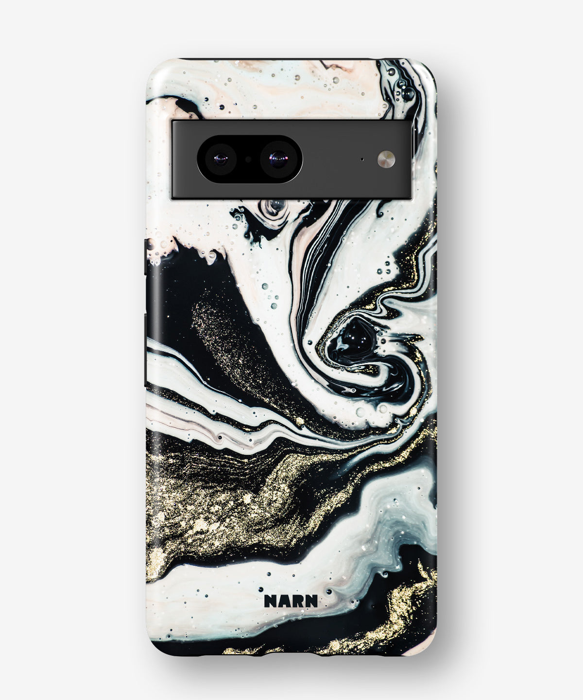 Google Pixel 8 Tough Case – Golden Swirl - View 1