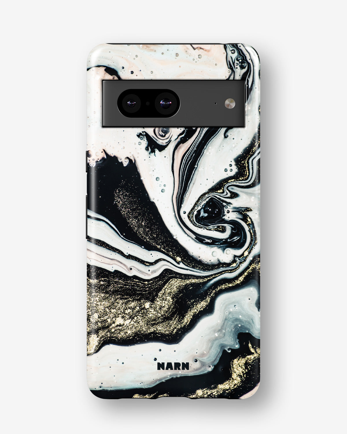 Google Pixel 8 Tough Case – Golden Swirl - View 1