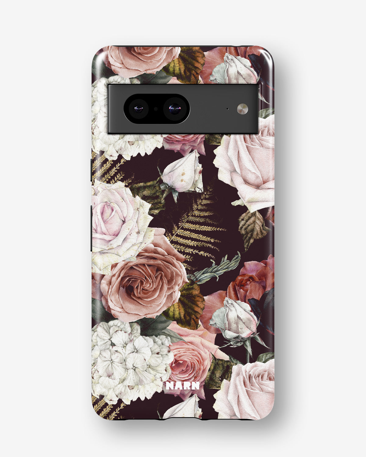 Google Pixel 8 Tough Case – Midnight Roses - View 1