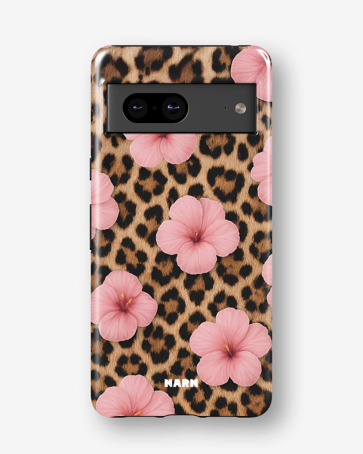 Google Pixel 8 Tough Case – Leopard Flower - View 1