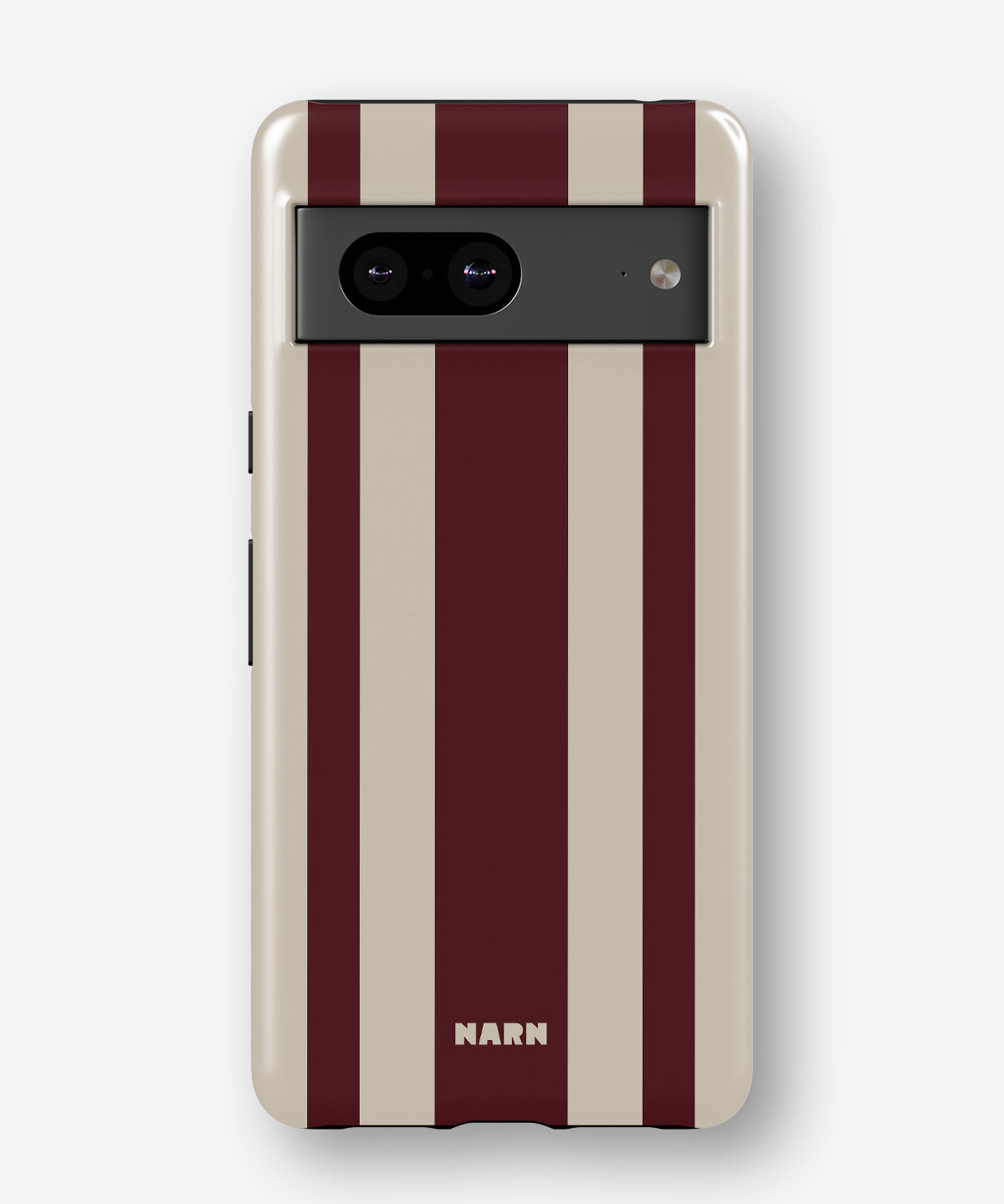 Google Pixel 8 Tough Case – Bordeaux Stripe - View 1
