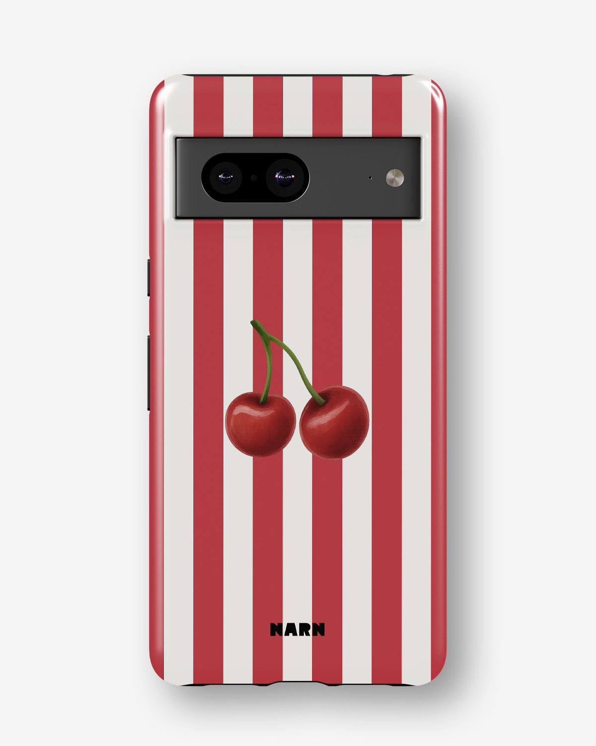 Google Pixel 8 Tough Case – Cherry Stripes - View 1