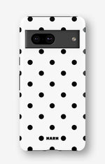 Google Pixel 8 Tough Case – Mono Dots - View 1