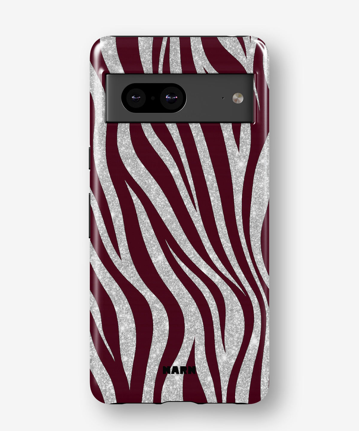 Google Pixel 8 Tough Case – Velvet Zebra - View 1