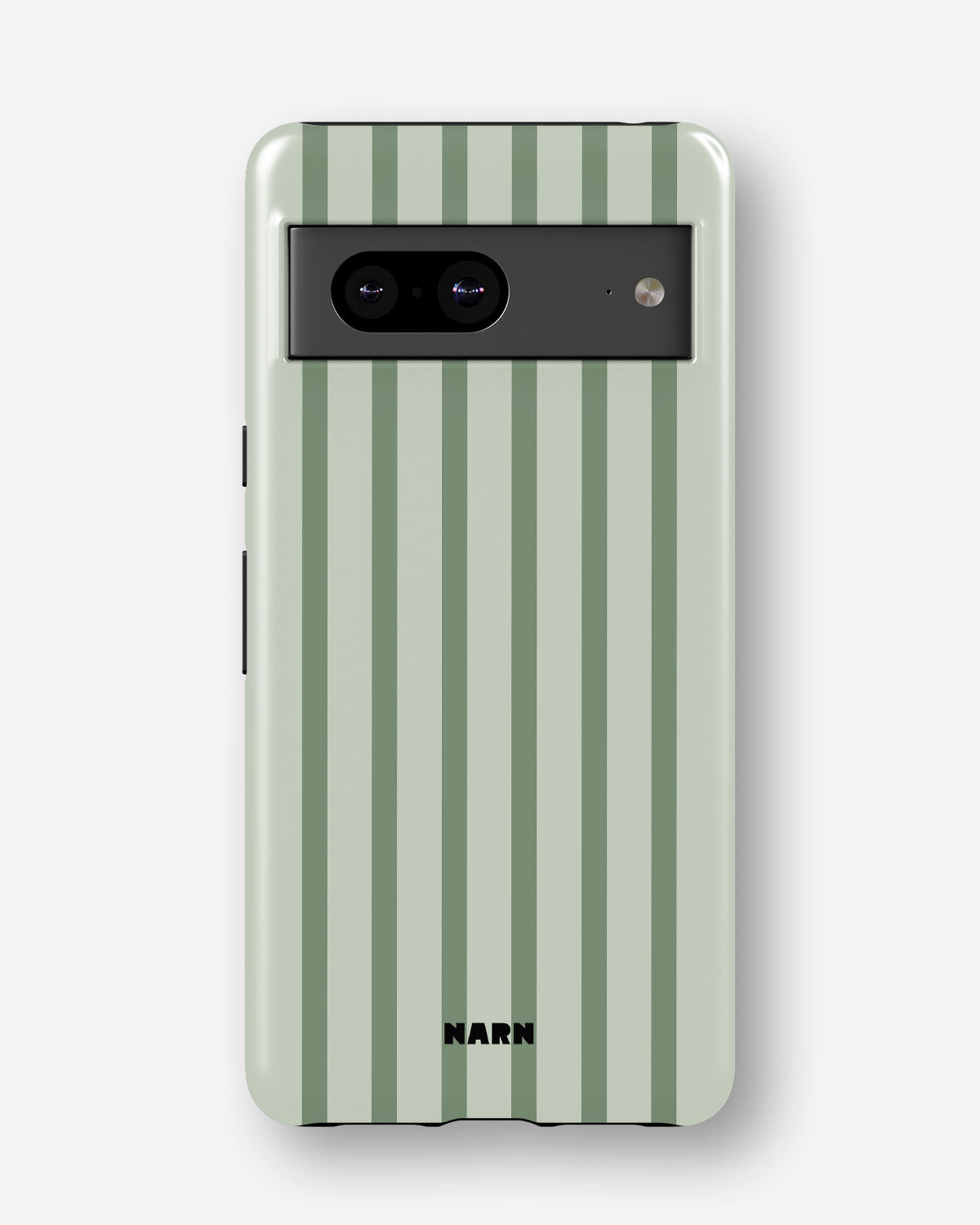Google Pixel 8 Tough Case – Sage Stripes - View 1