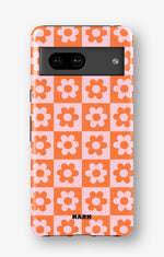 Google Pixel 8 Tough Case – Peach Petals - View 1