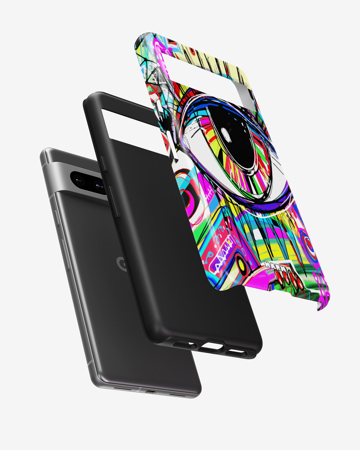 Google Pixel 8 Tough Case – Abstract Eye - View 2