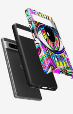 Google Pixel 8 Tough Case – Abstract Eye - View 2