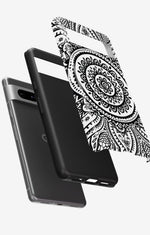 Google Pixel 8 Tough Case – Henna Mandala - View 2