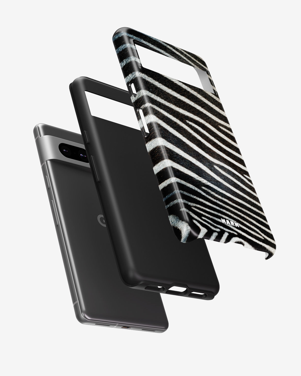 Google Pixel 8 Tough Case – Zebra Stripe - View 2