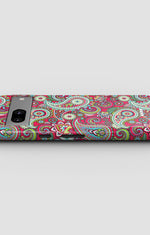 Google Pixel 8 Tough Case – Paisley Paradise - View 3
