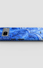 Google Pixel 8 Tough Case – Blue Vintage - View 3