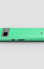 Google Pixel 8 Tough Case – Turquoise Snake - View 3