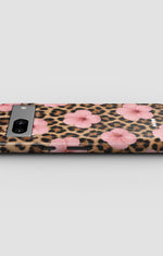 Google Pixel 8 Tough Case – Leopard Flower - View 3
