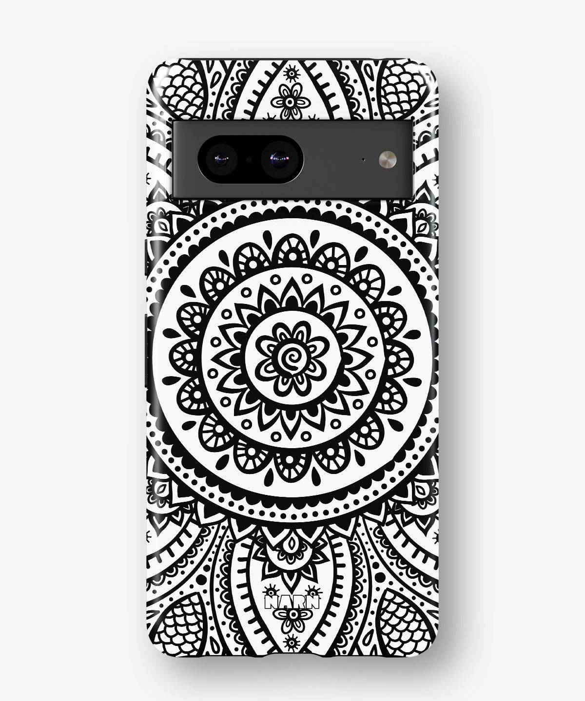 Google Pixel 8 Pro Tough Case – Henna Mandala - View 1