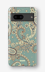 Google Pixel 8 Pro Tough Case – Paisley Green - View 1