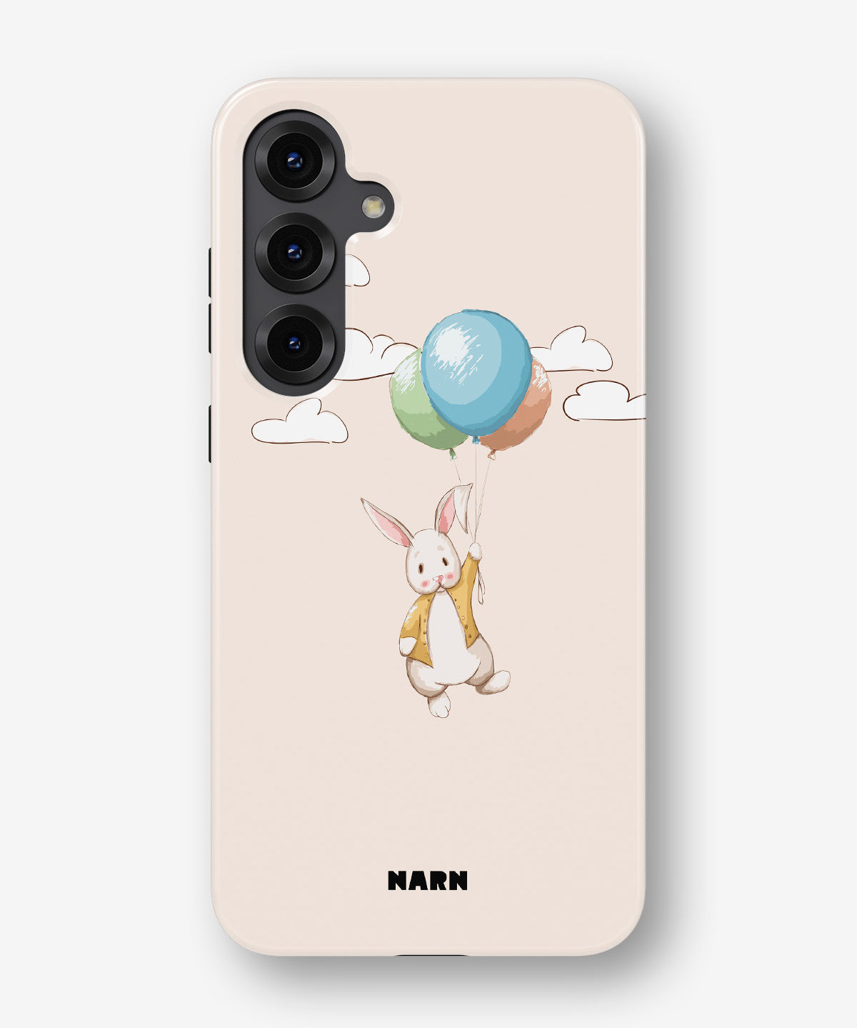 Samsung Galaxy S23 FE Tough Case – Flying Rabbit - View 1