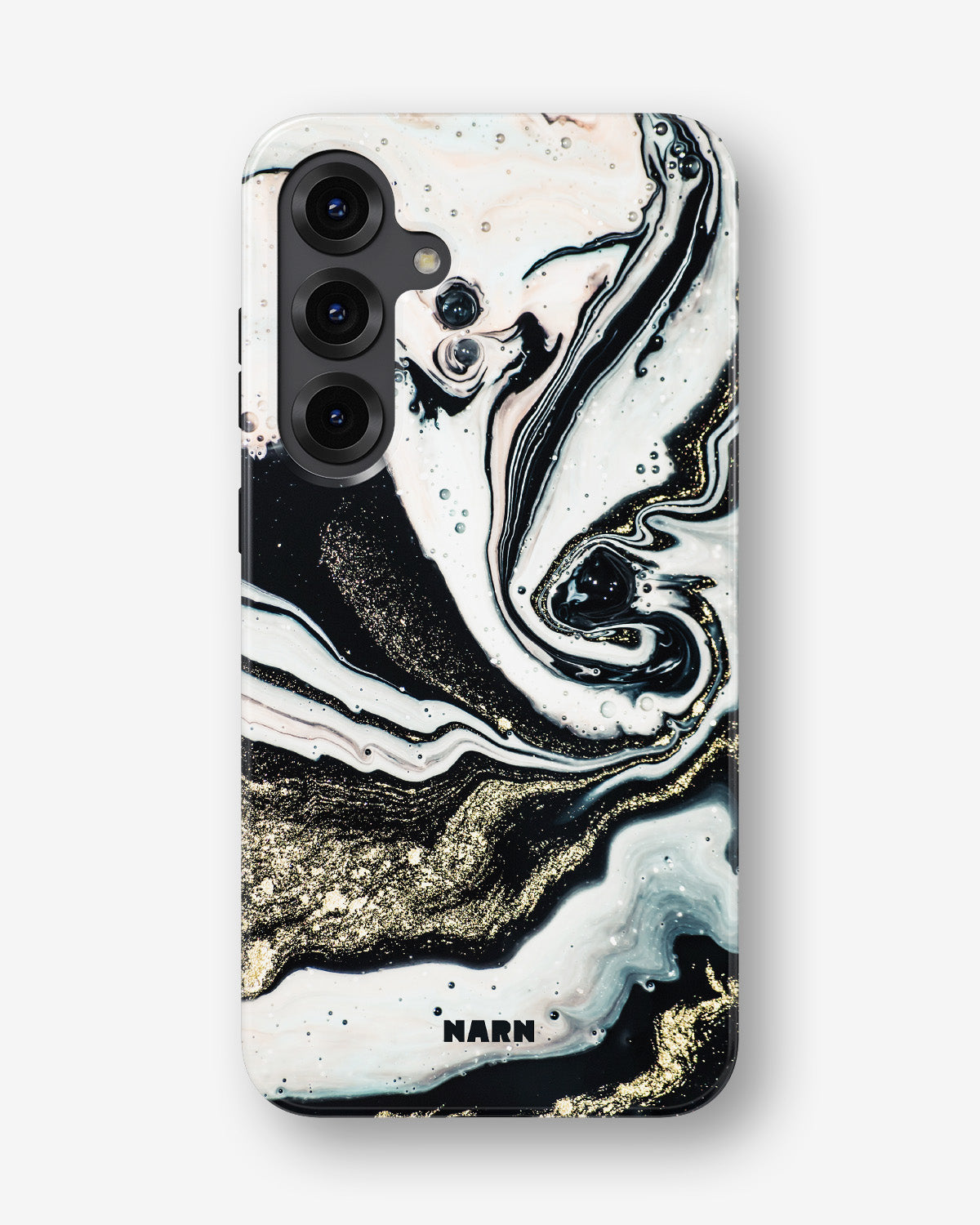 Samsung Galaxy S23 FE Tough Case – Golden Swirl - View 1