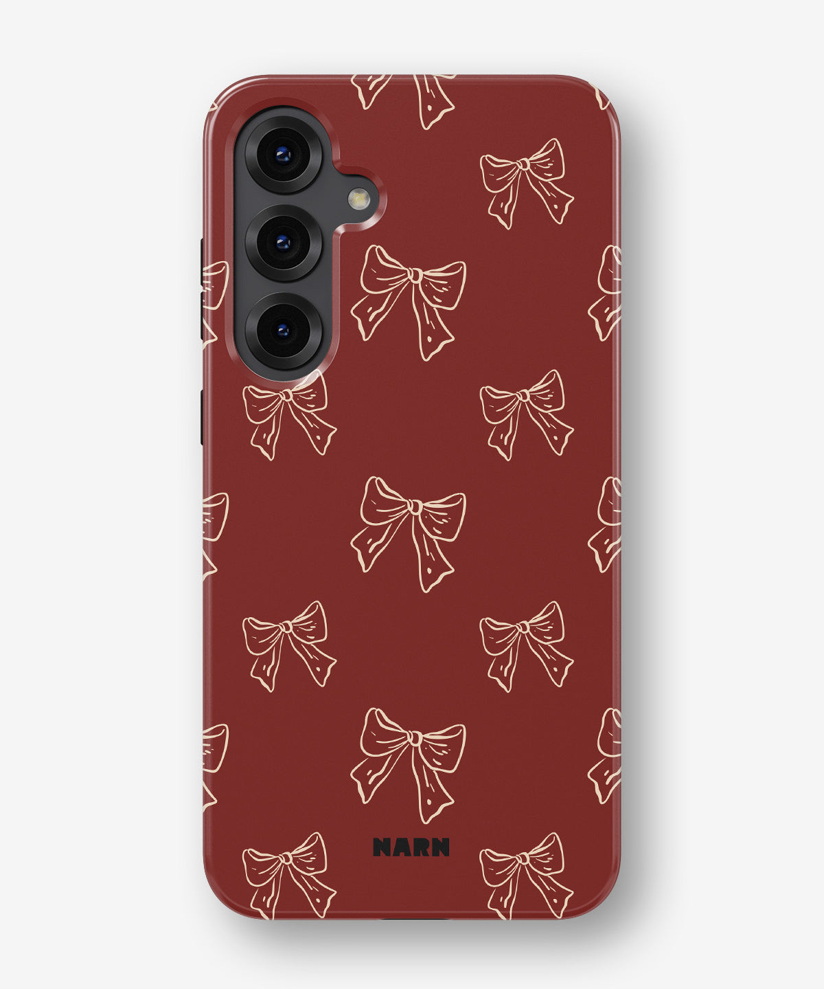 Samsung Galaxy S23 FE Tough Case – Cherry Bows - View 1