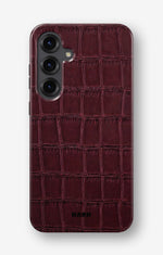 Samsung Galaxy S23 FE Tough Case – Rouge Croc - View 1