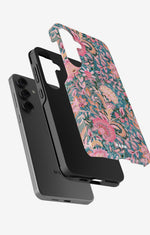 Samsung Galaxy S23 FE Tough Case – Fantasy Flowers - View 2
