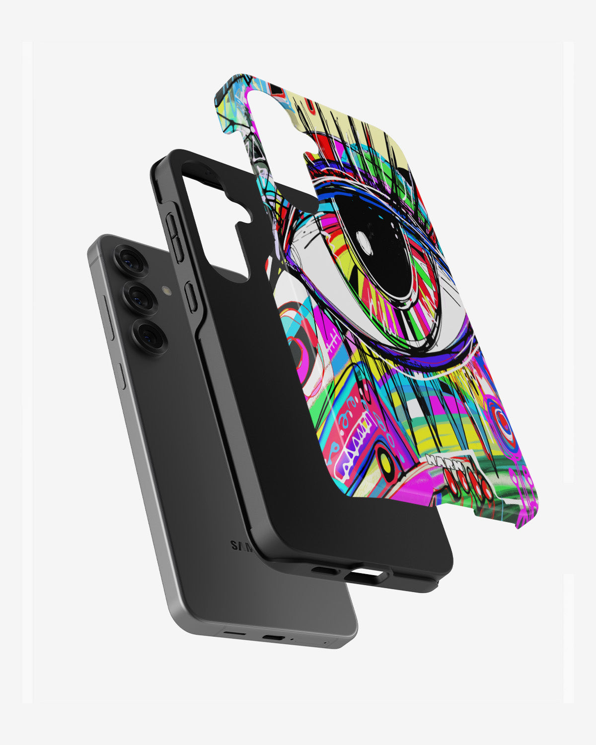 Samsung Galaxy S23 FE Tough Case – Abstract Eye - View 2