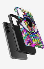 Samsung Galaxy S23 FE Tough Case – Abstract Eye - View 2