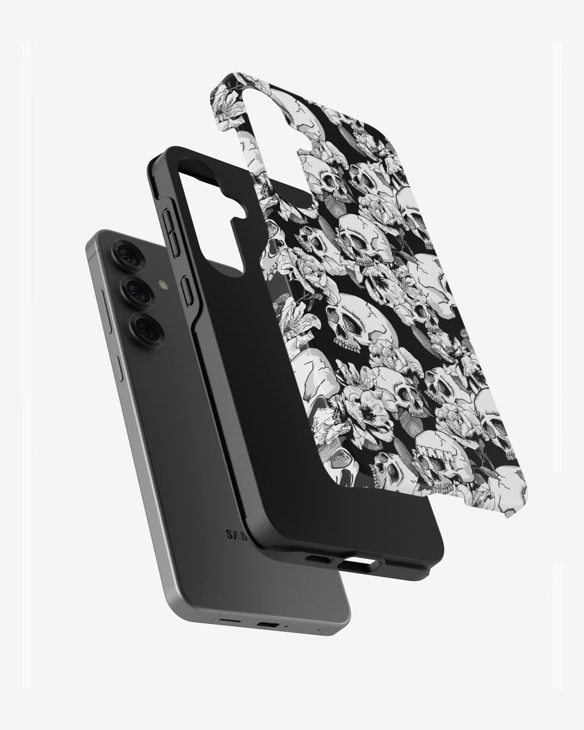 Samsung Galaxy S23 FE Tough Case – Skull Garden - View 2