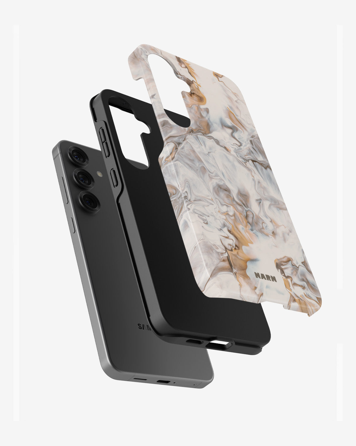 Samsung Galaxy S23 FE Tough Case – Icy Caramel - View 2