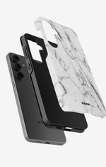 Samsung Galaxy S23 FE Tough Case – Milky Marble - View 2