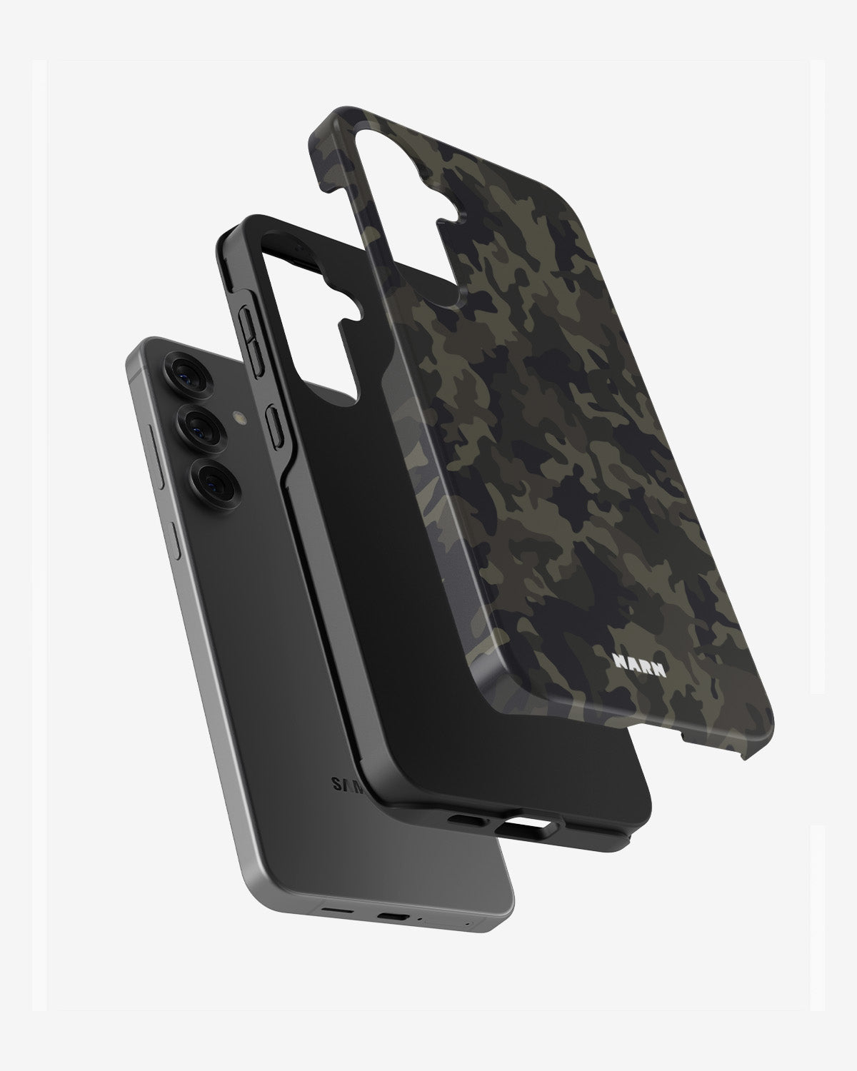 Samsung Galaxy S23 FE Tough Case – Jungle Green Camo - View 2
