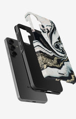 Samsung Galaxy S23 FE Tough Case – Golden Swirl - View 2
