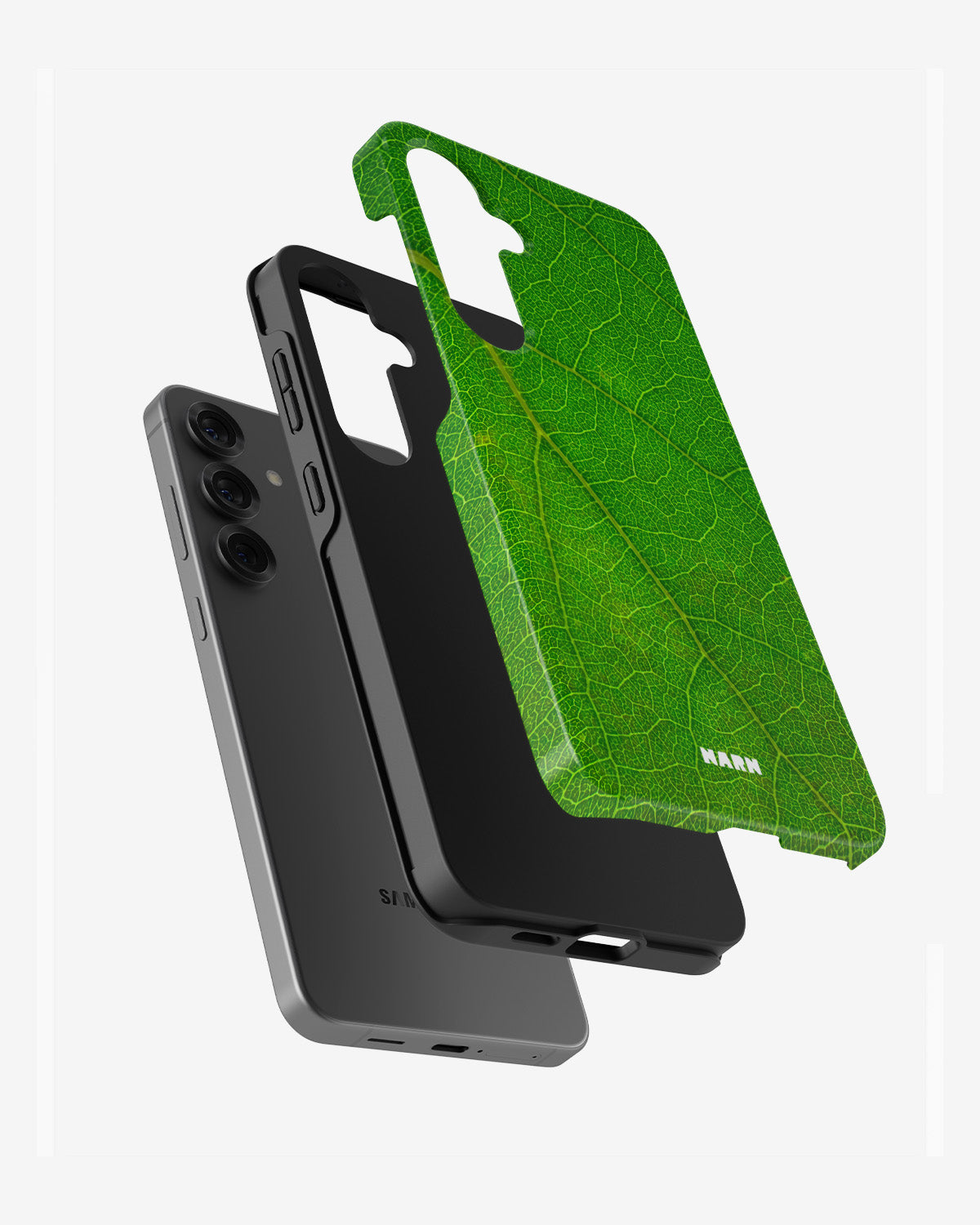 Samsung Galaxy S23 FE Tough Case – Green Leafy - View 2